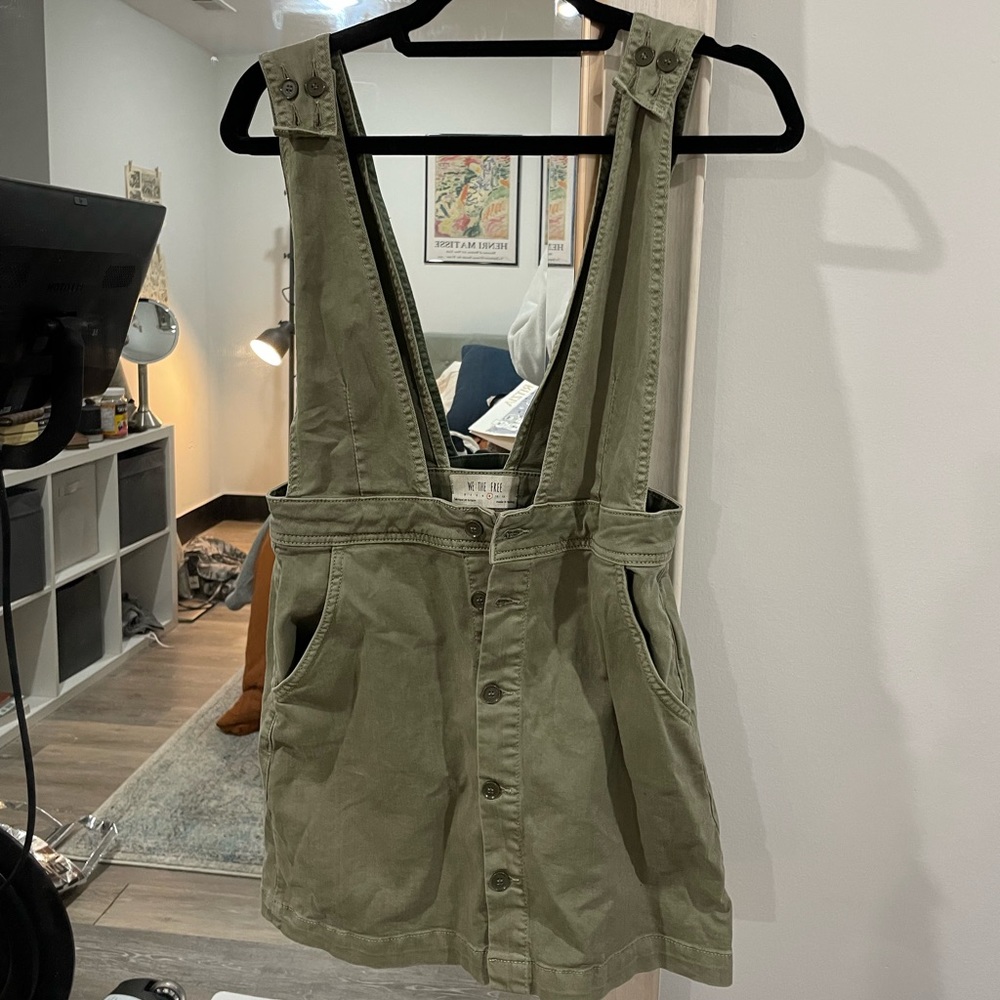 Free people overalls dress